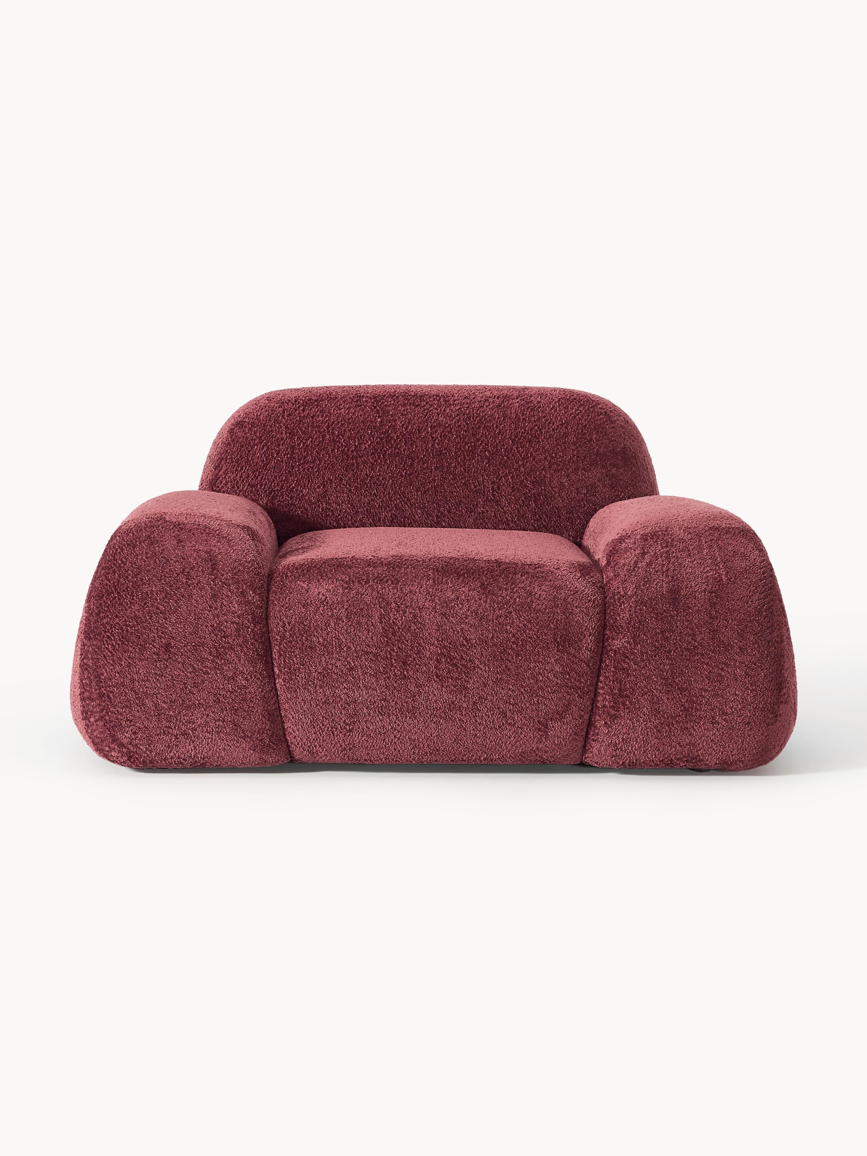 Loungesessel Wolke aus Teddy-Bouclé