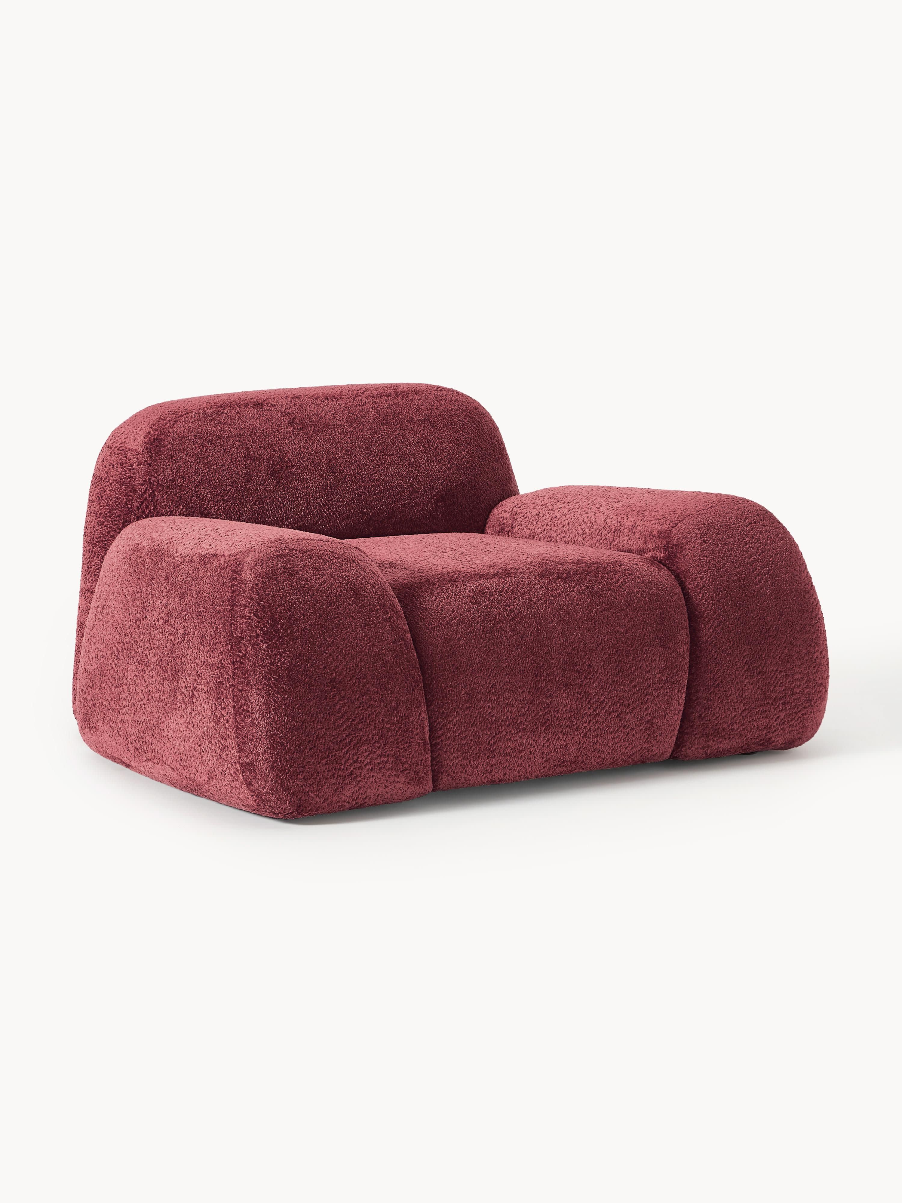 Galeriebild 1 - Loungesessel Wolke aus Teddy-Bouclé