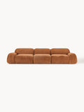 Modulares Teddy-Bouclé-Sofa Wolke (4-Sitzer)