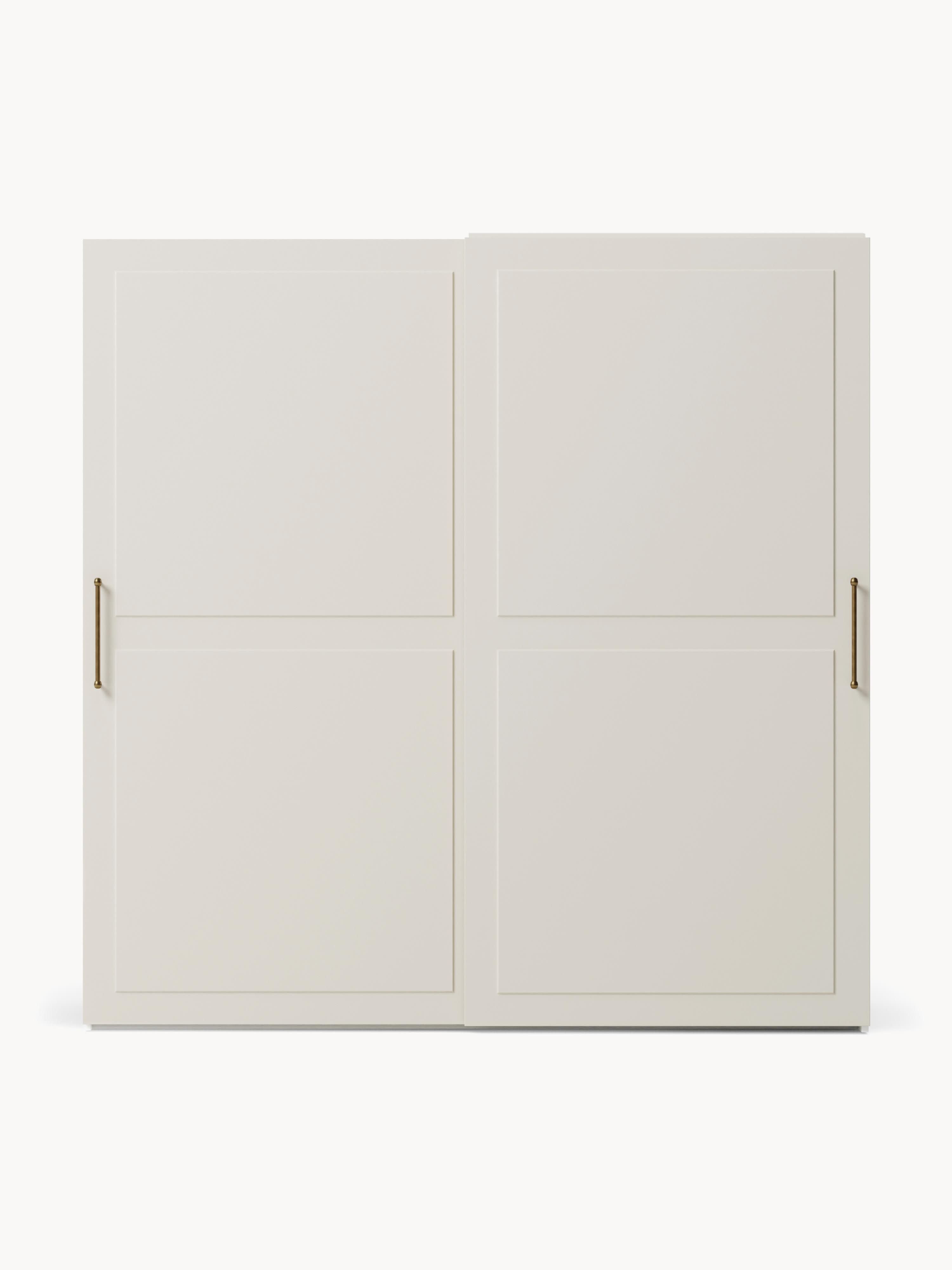 Modularer Schwebetürenschrank Charlotte, 200 cm Breite, mehrere Varianten