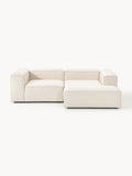 Galeriebild 1 - Modulares Ecksofa Lennon (2-Sitzer) aus Leinen-Mix