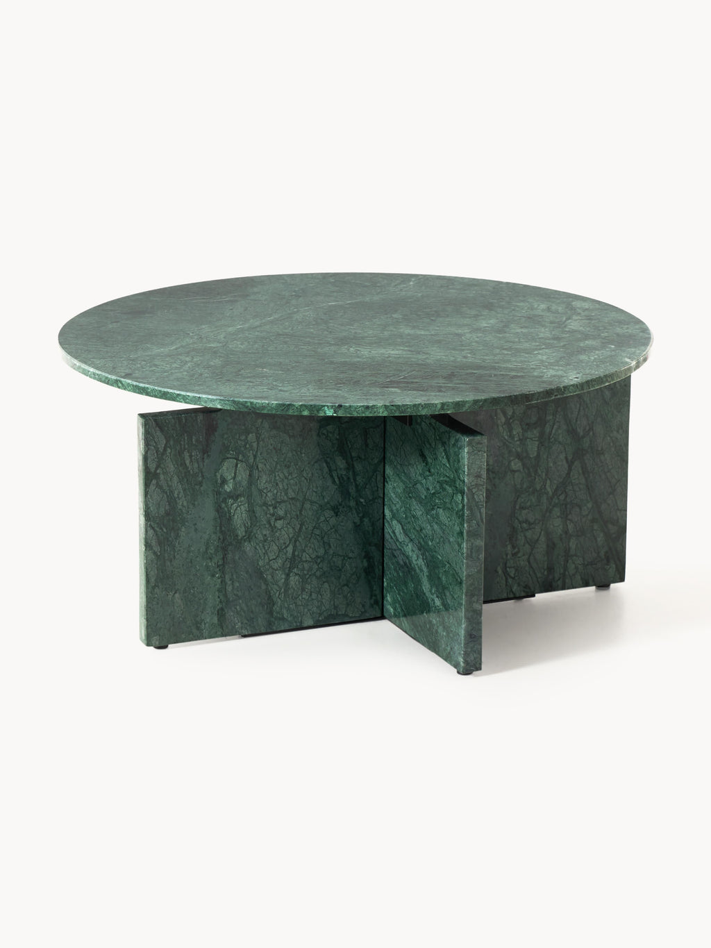 Galeriebild 1 - Runder Couchtisch Marisa aus Marmor