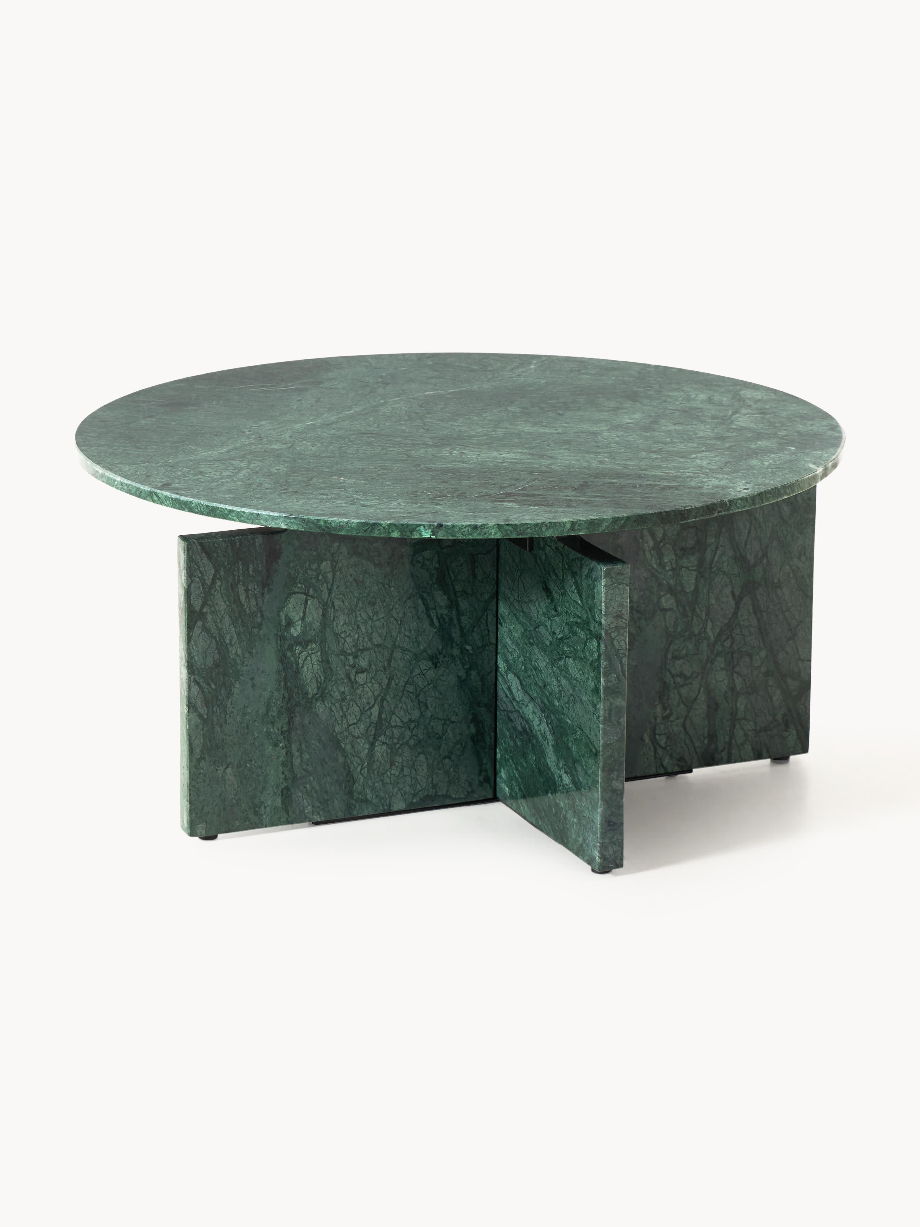 Galeriebild 1 - Runder Couchtisch Marisa aus Marmor