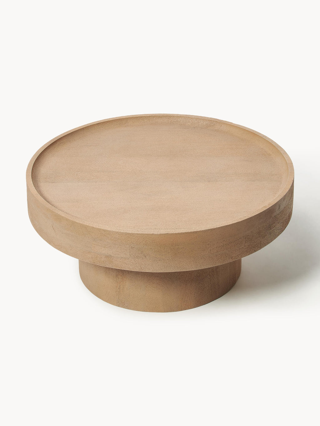 Runder Couchtisch Benno aus Mangoholz