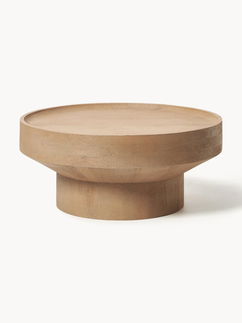 Galeriebild 1 - Runder Couchtisch Benno aus Mangoholz