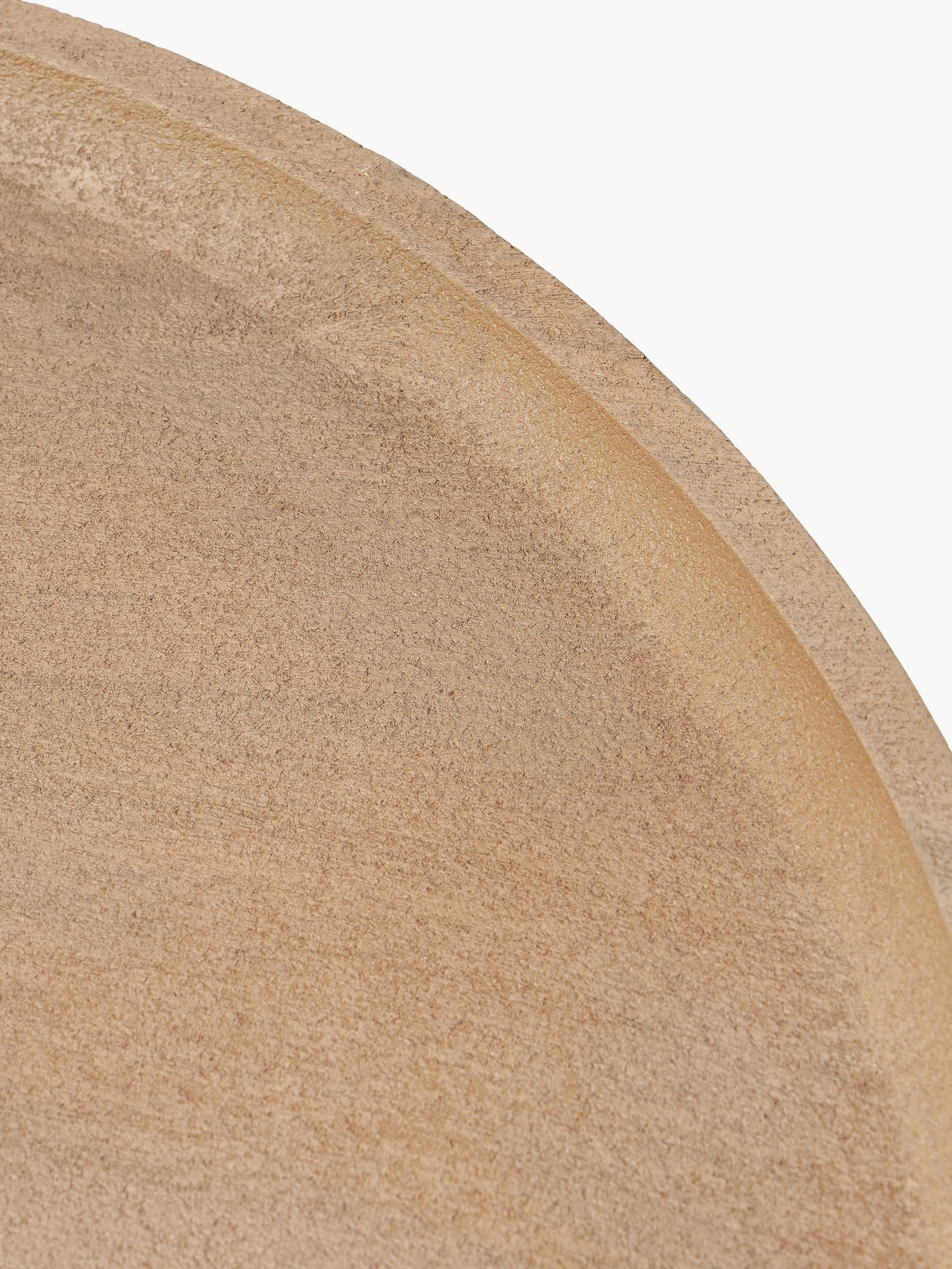 Runder Couchtisch Benno aus Mangoholz