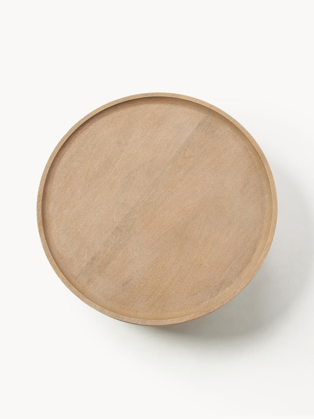 Runder Couchtisch Benno aus Mangoholz