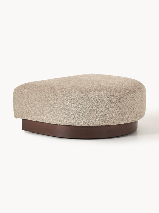 Galeriebild 1 - Sofa-Hocker Natalie aus Teddy-Bouclé