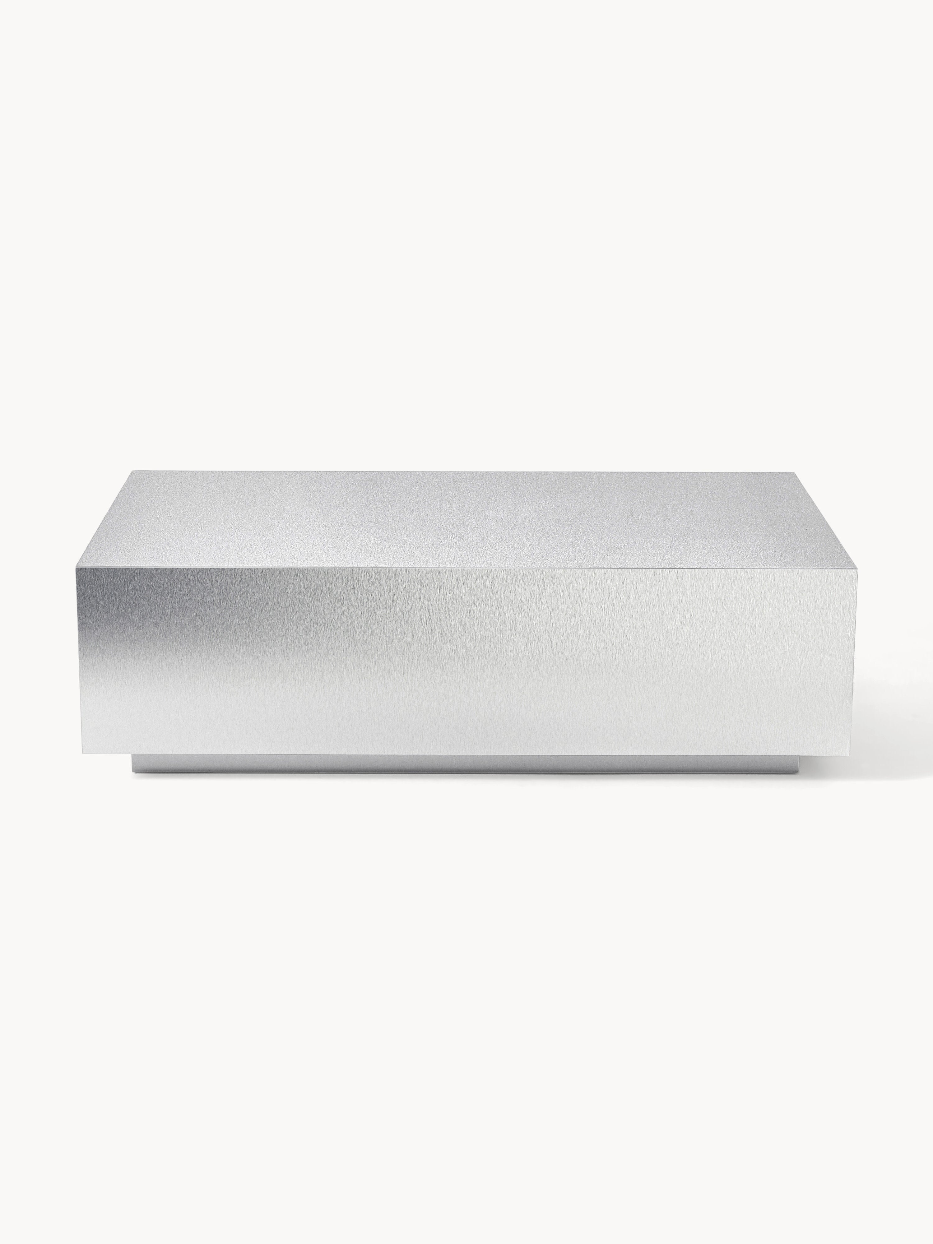 Couchtisch Lesley in Metall-Optik