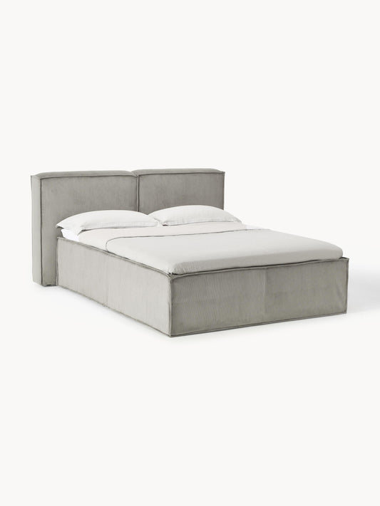 Galeriebild 1 - Cord-Boxspringbett Lennon