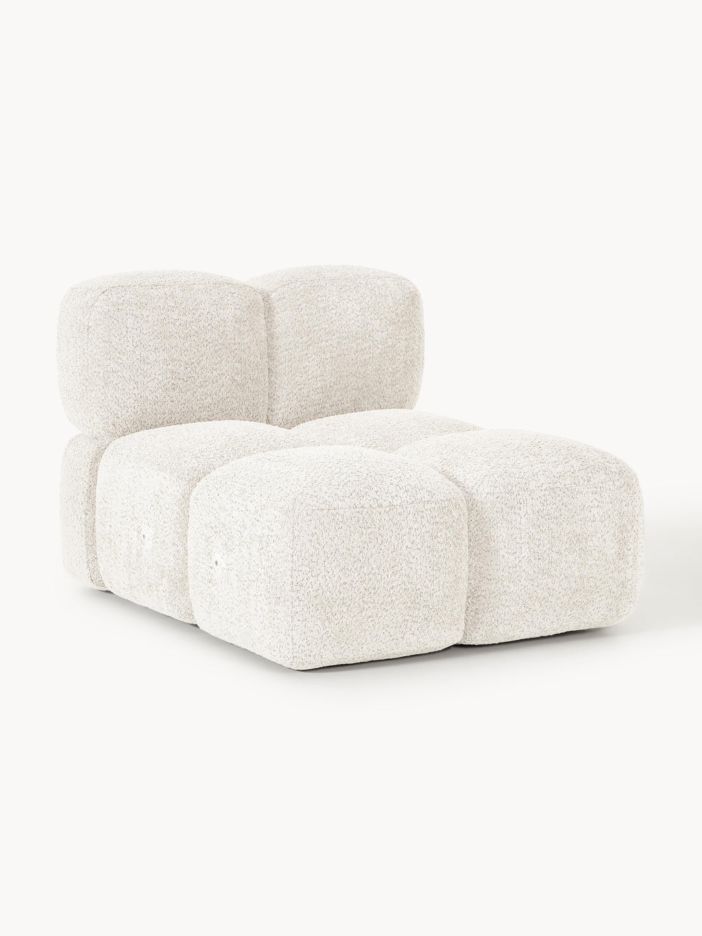 Mittelmodul Tayla aus Teddy-Bouclé