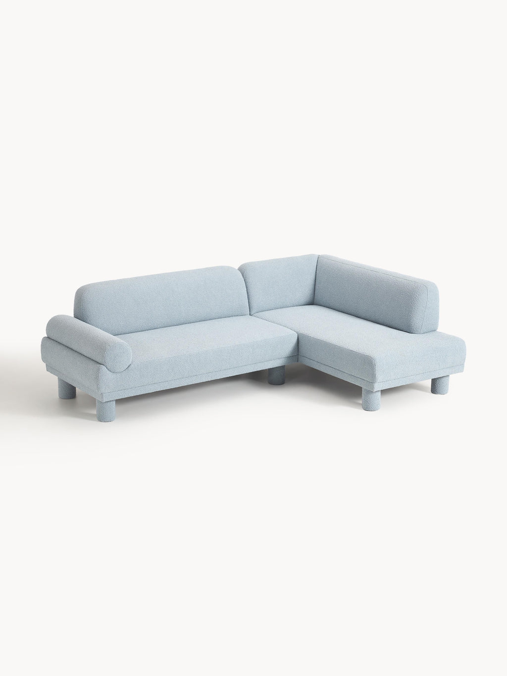 Bouclé-Ecksofa Lilo
