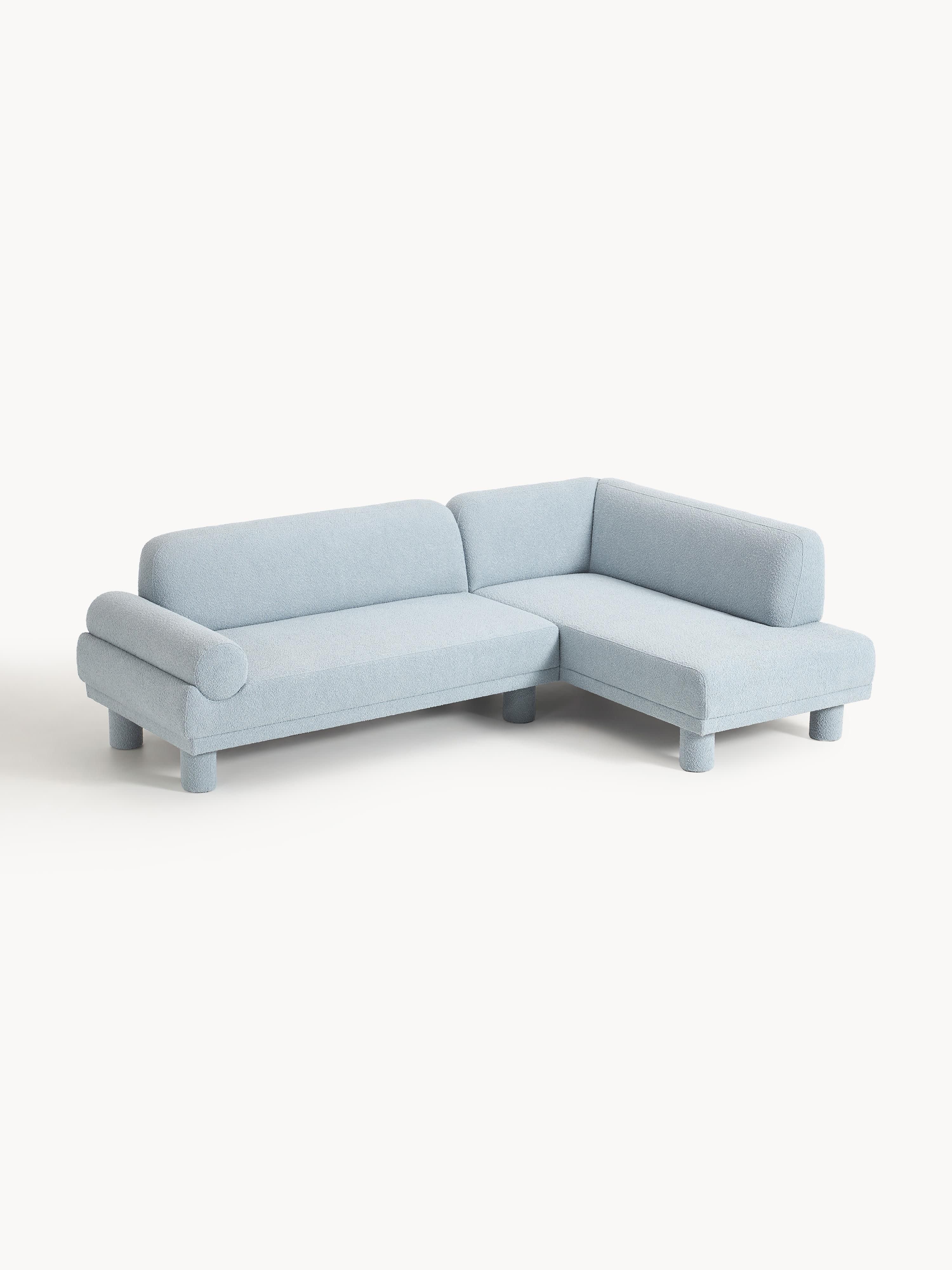 Bouclé-Ecksofa Lilo