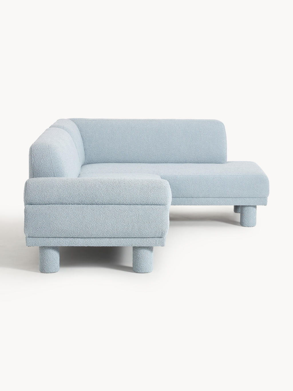 Bouclé-Ecksofa Lilo