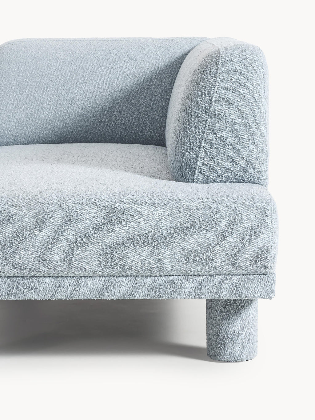Bouclé-Ecksofa Lilo