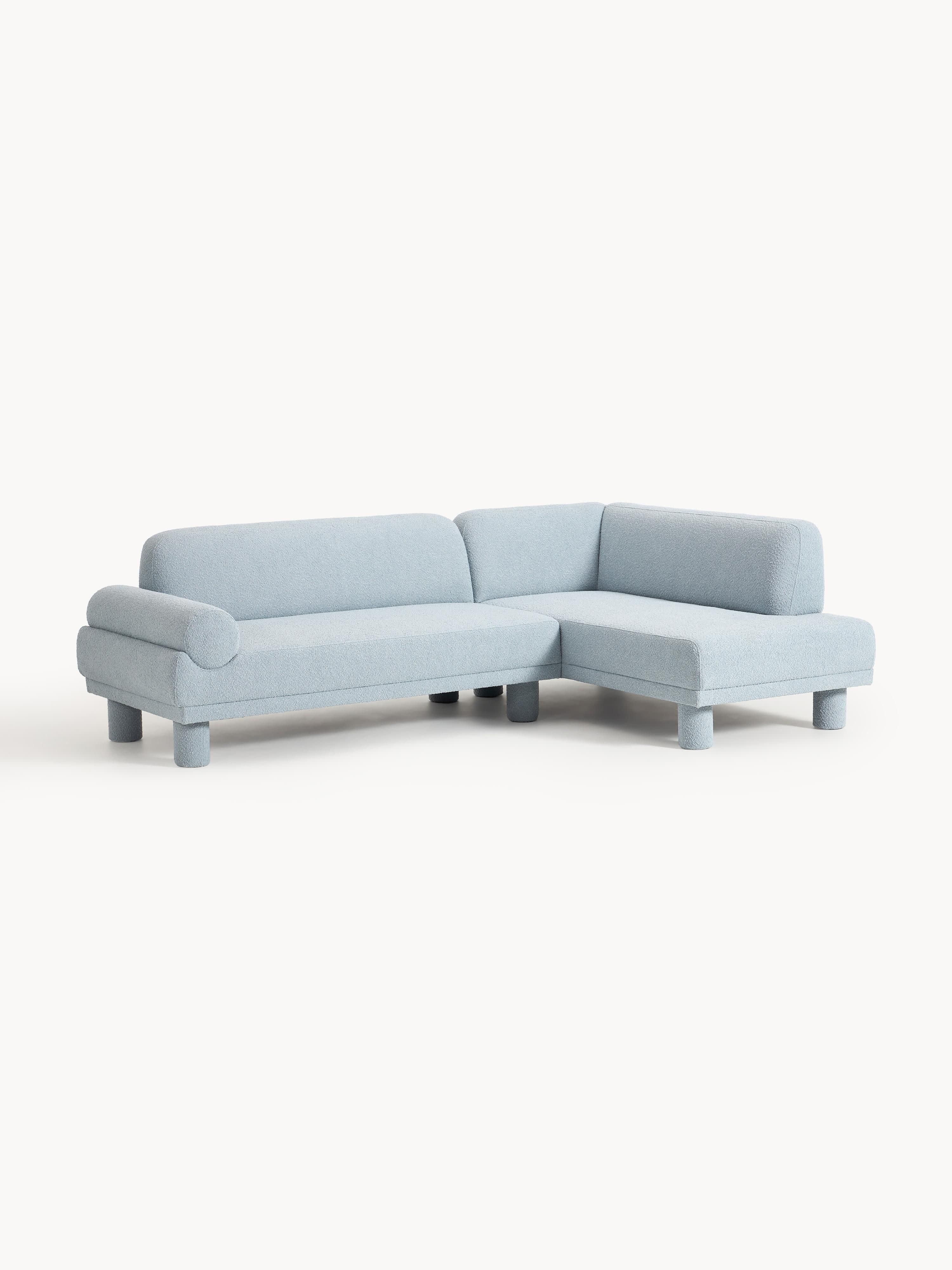 Bouclé-Ecksofa Lilo