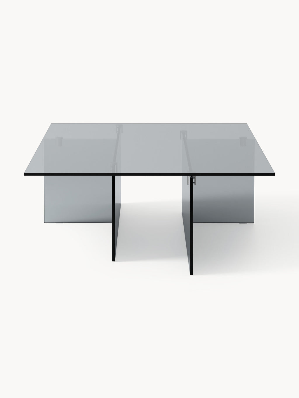 Großer Glas-Couchtisch Anouk, B 160 cm