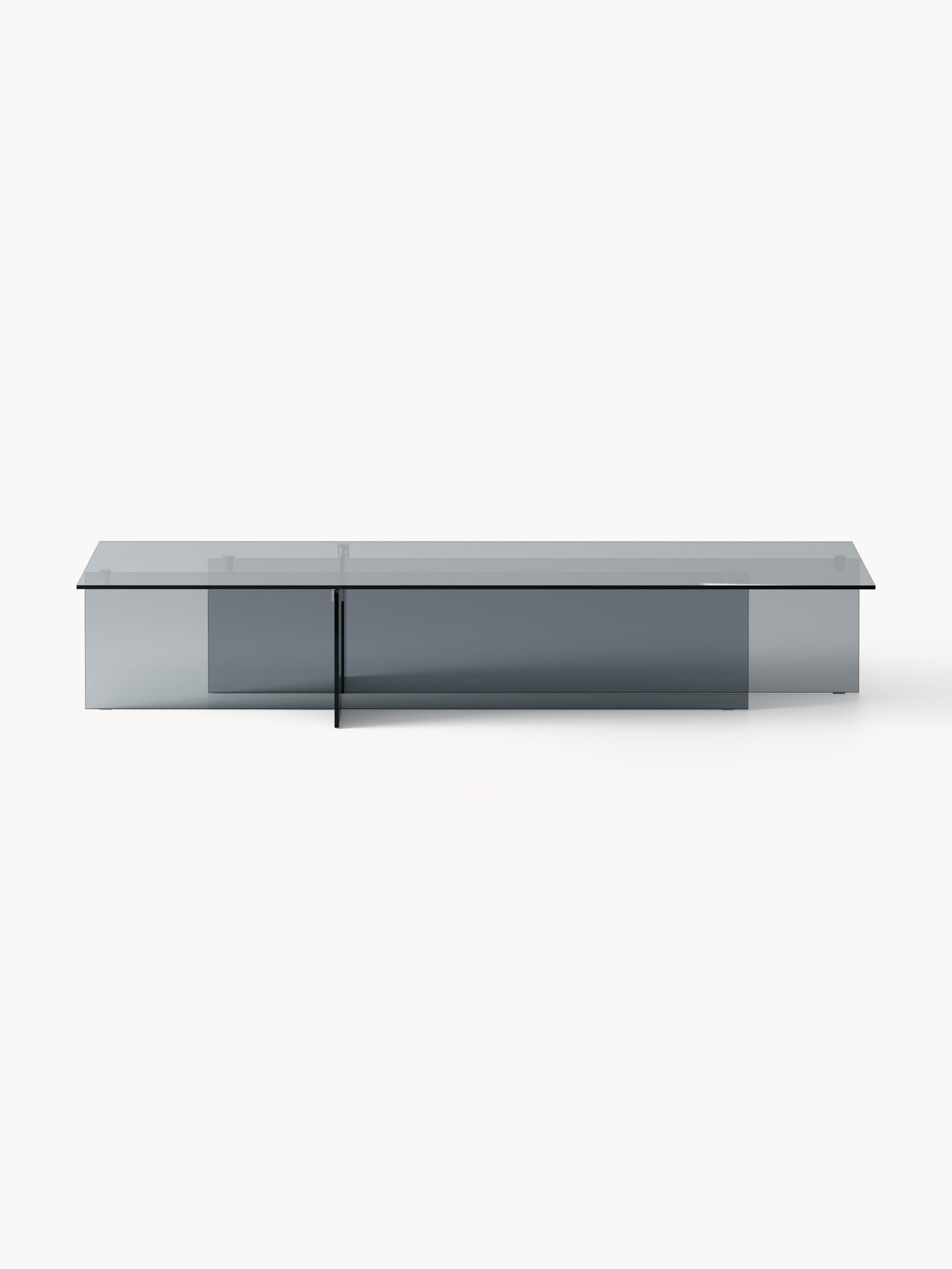 Großer Glas-Couchtisch Anouk, B 160 cm