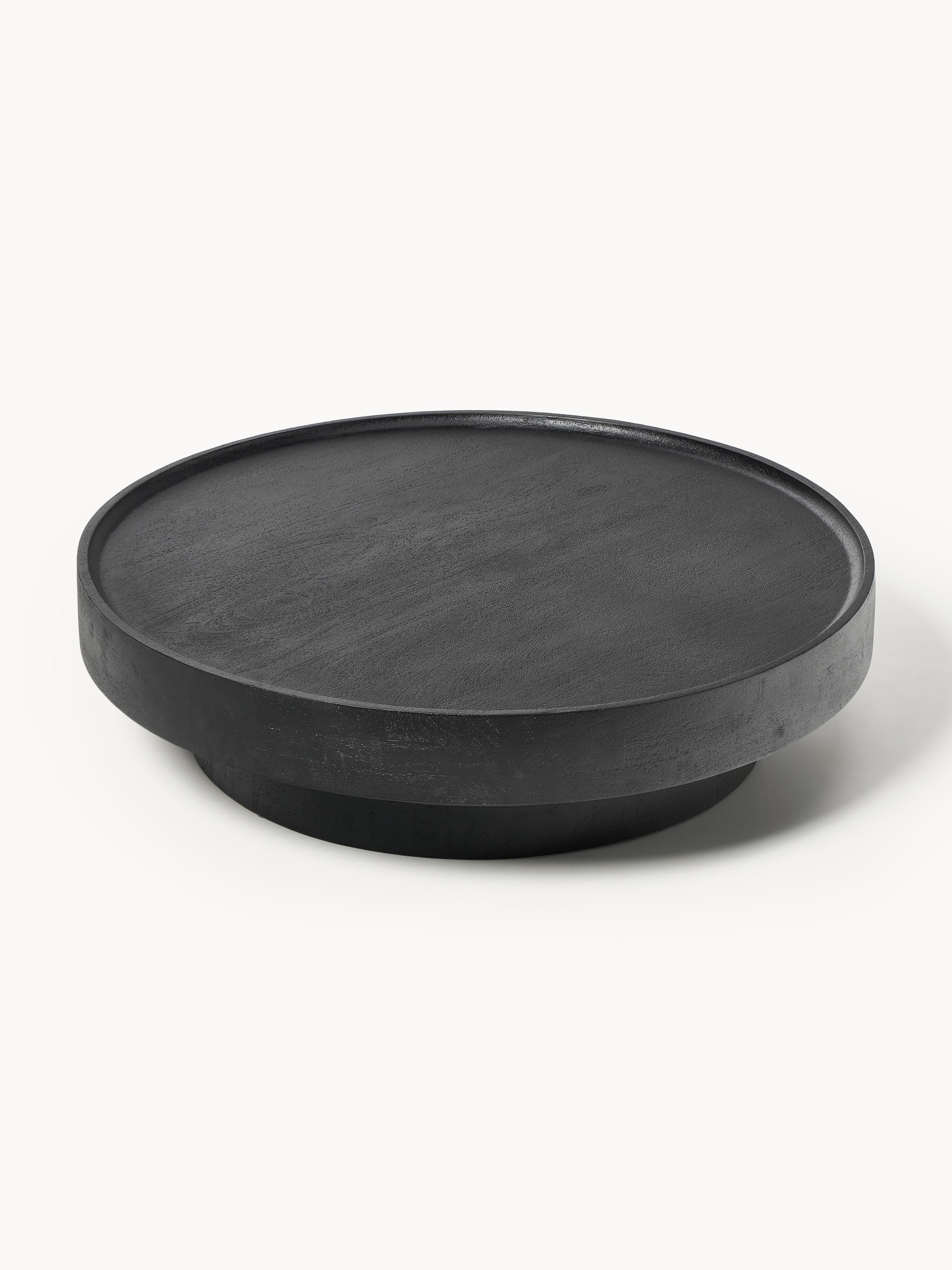 Runder XL Couchtisch Benno aus Mangoholz
