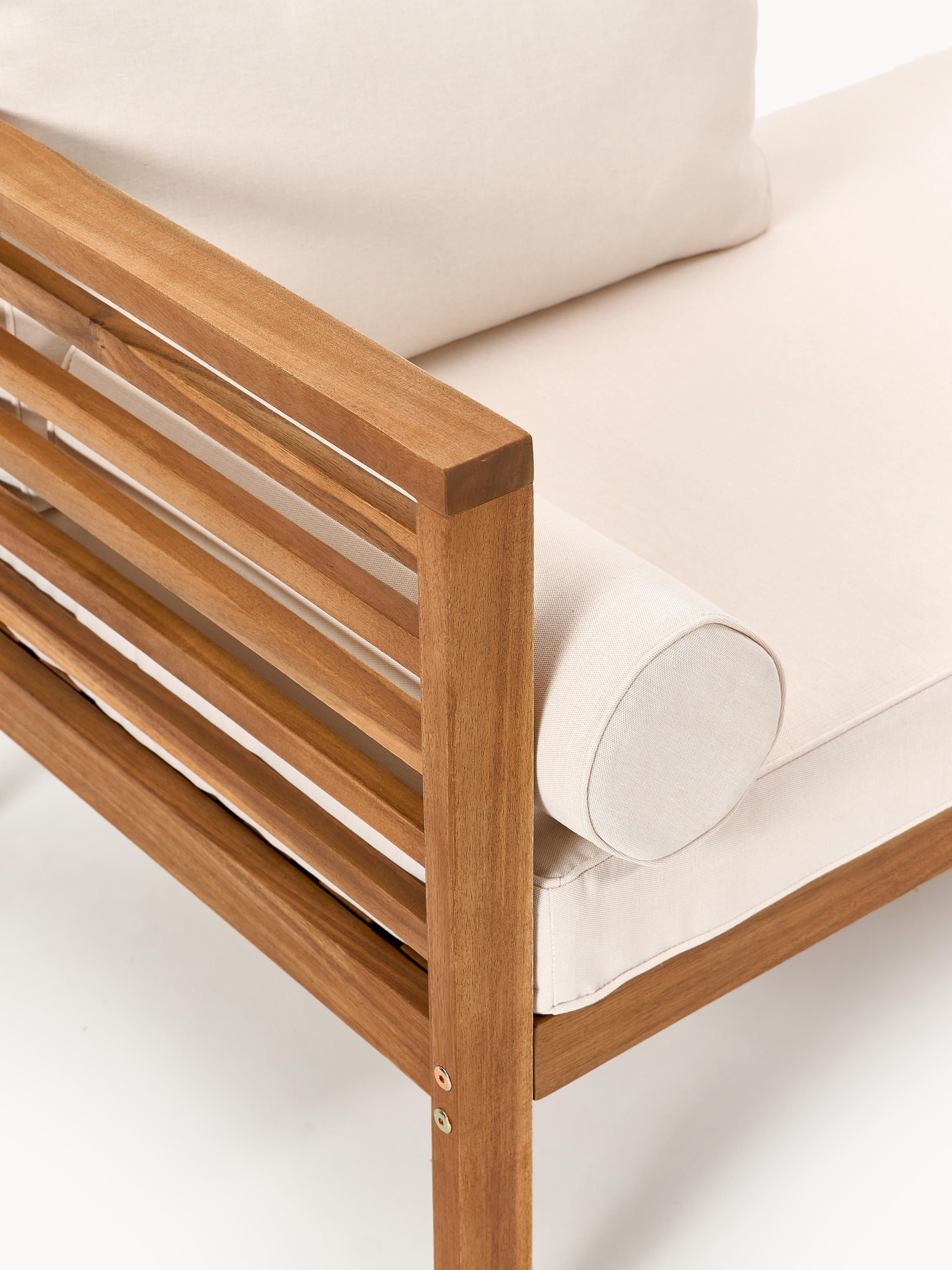 Garten-Daybed Bo aus Akazienholz