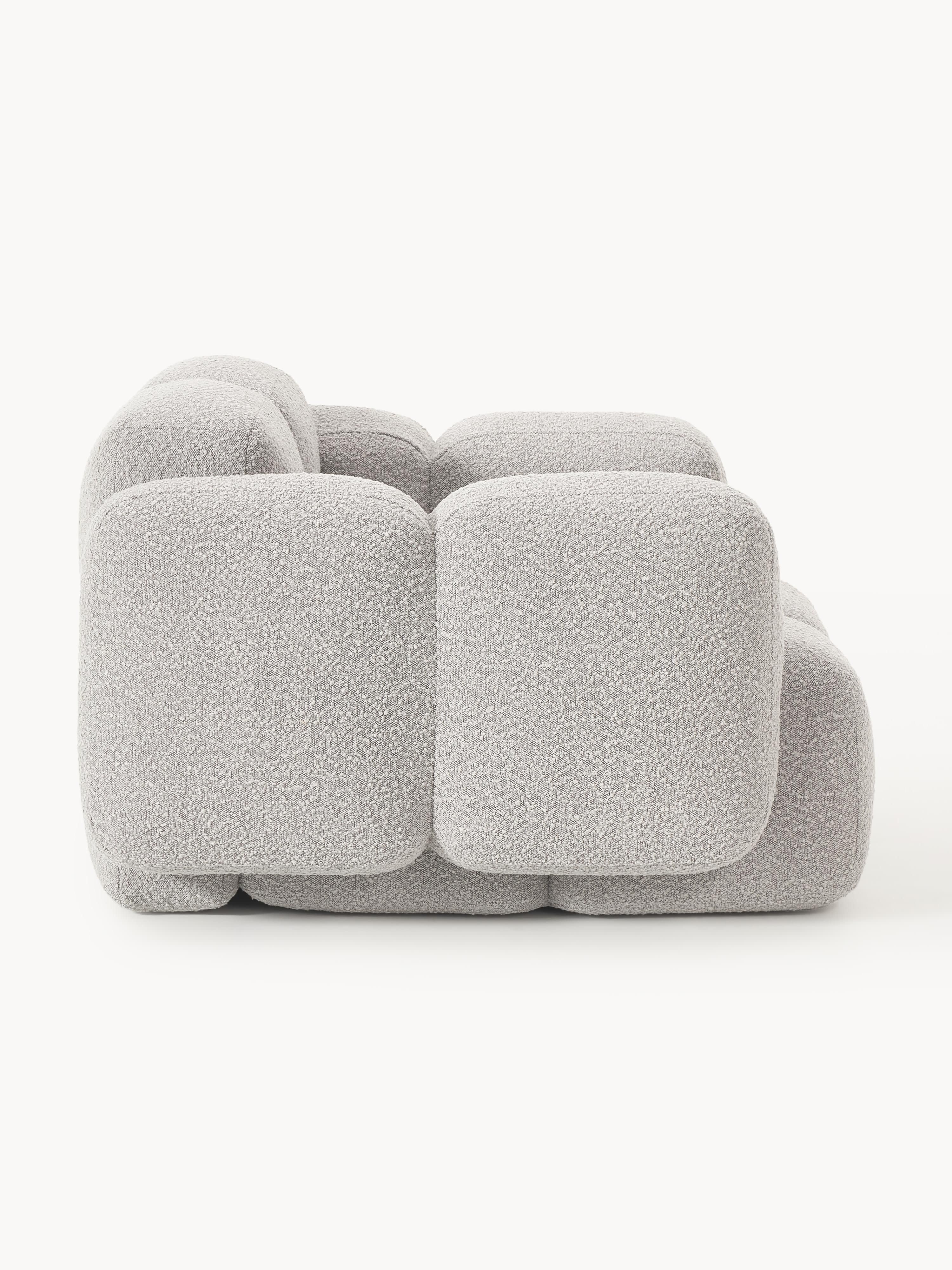 Loungesessel Tayla aus Bouclé