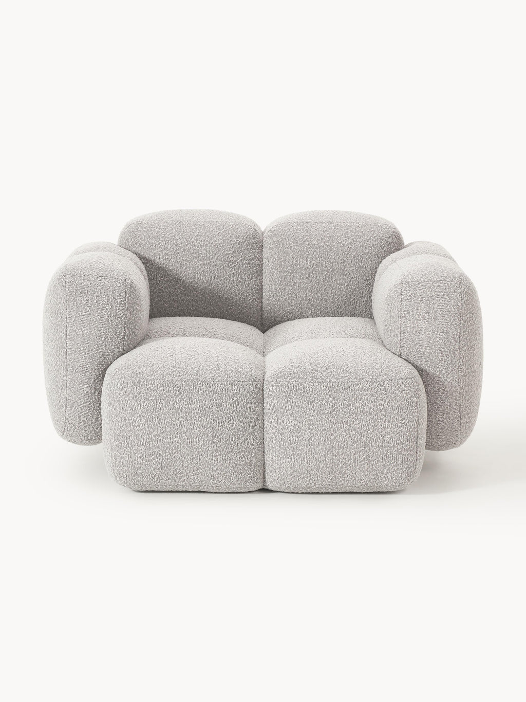 Loungesessel Tayla aus Bouclé