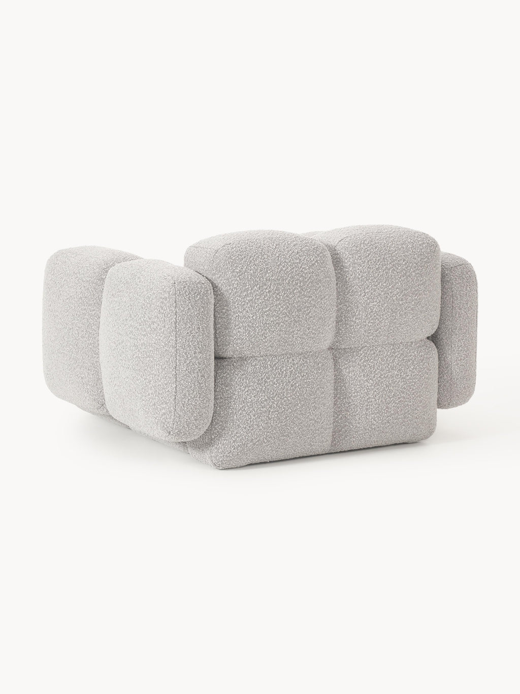 Loungesessel Tayla aus Bouclé