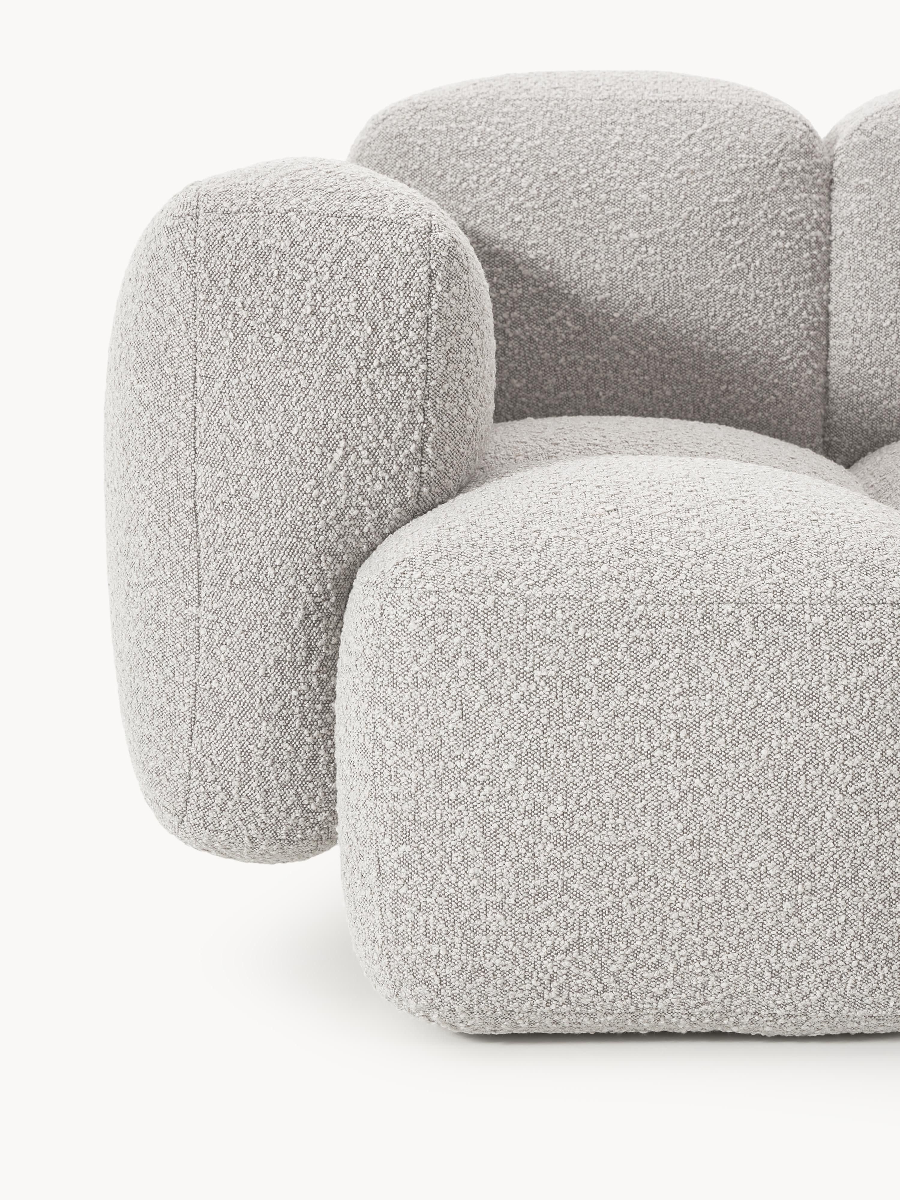 Loungesessel Tayla aus Bouclé