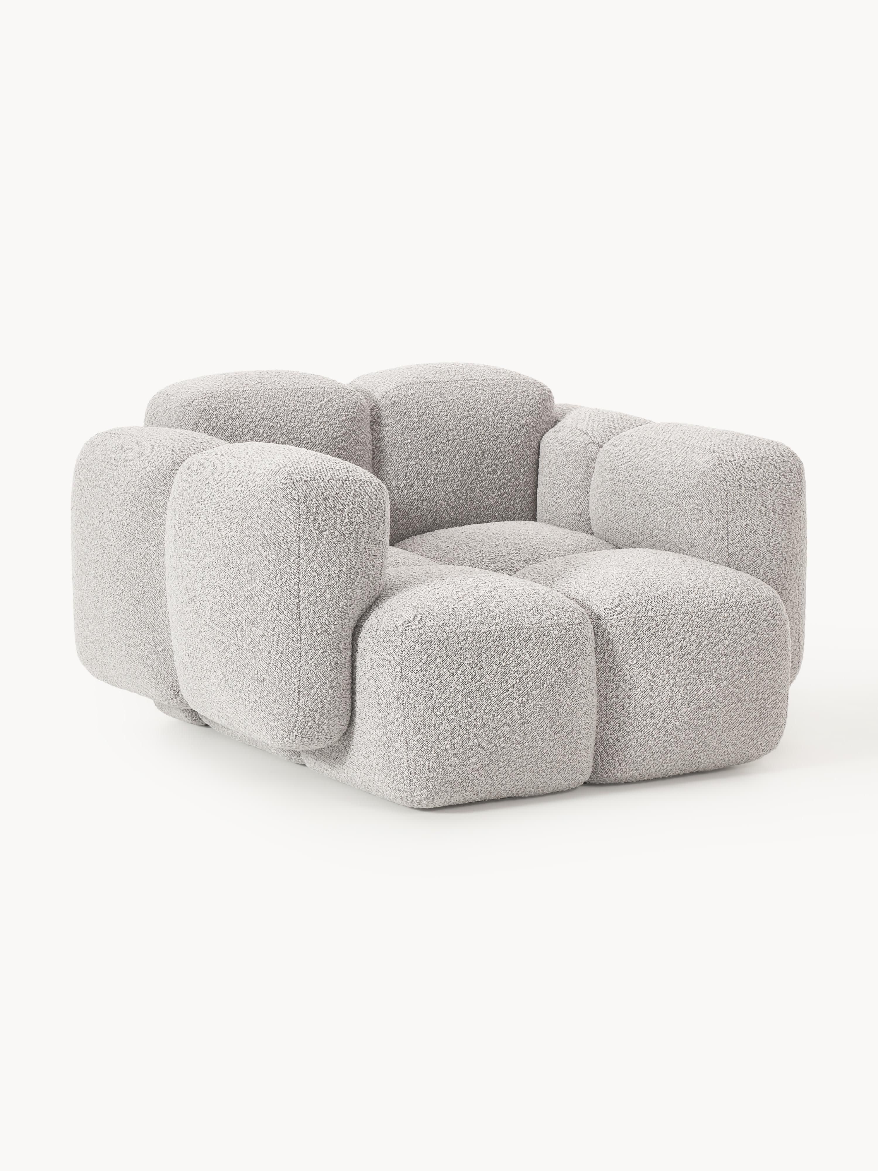 Galeriebild 1 - Loungesessel Tayla aus Bouclé