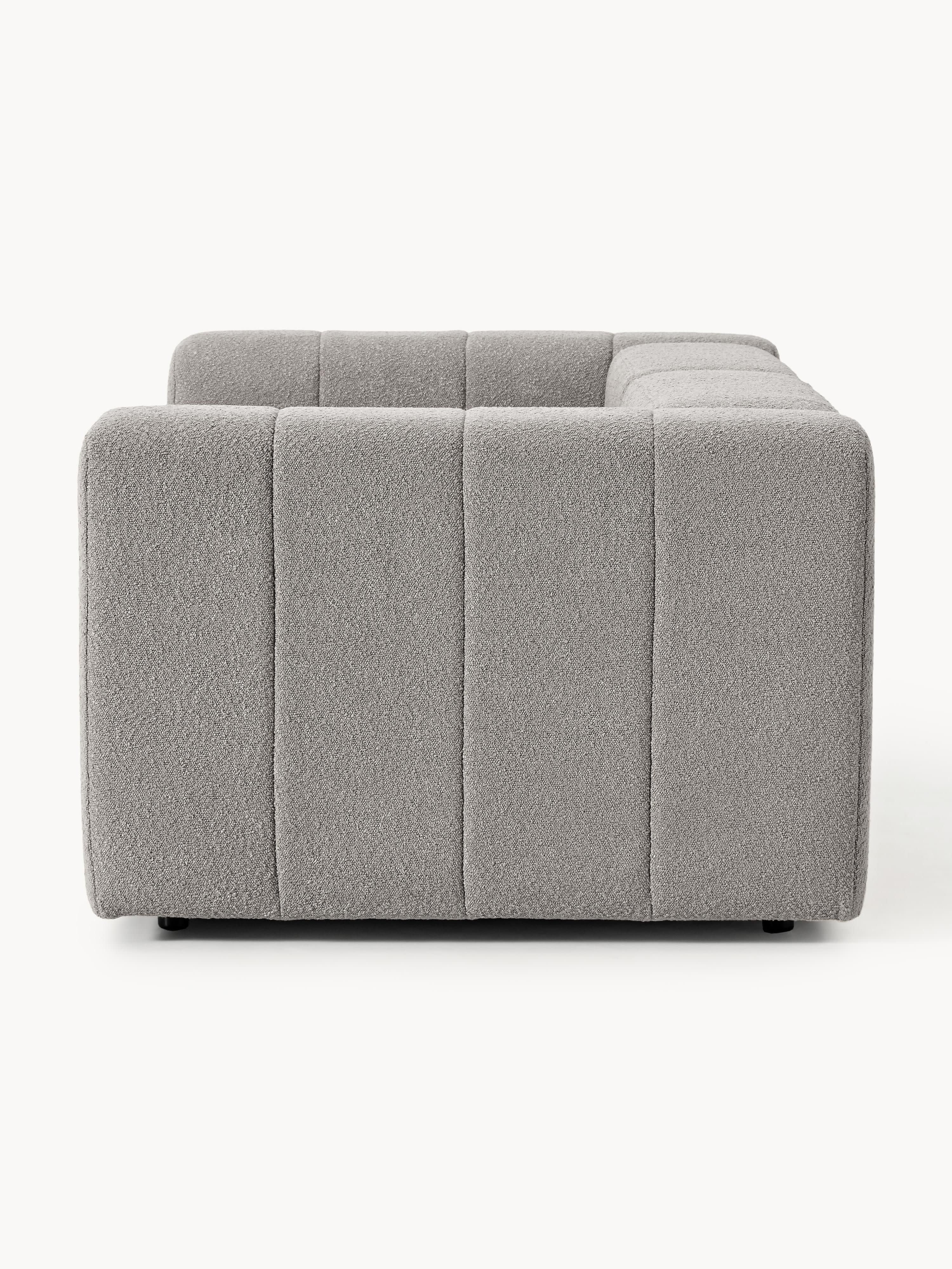 Modulares Bouclé-Sofa Lena (3-Sitzer)