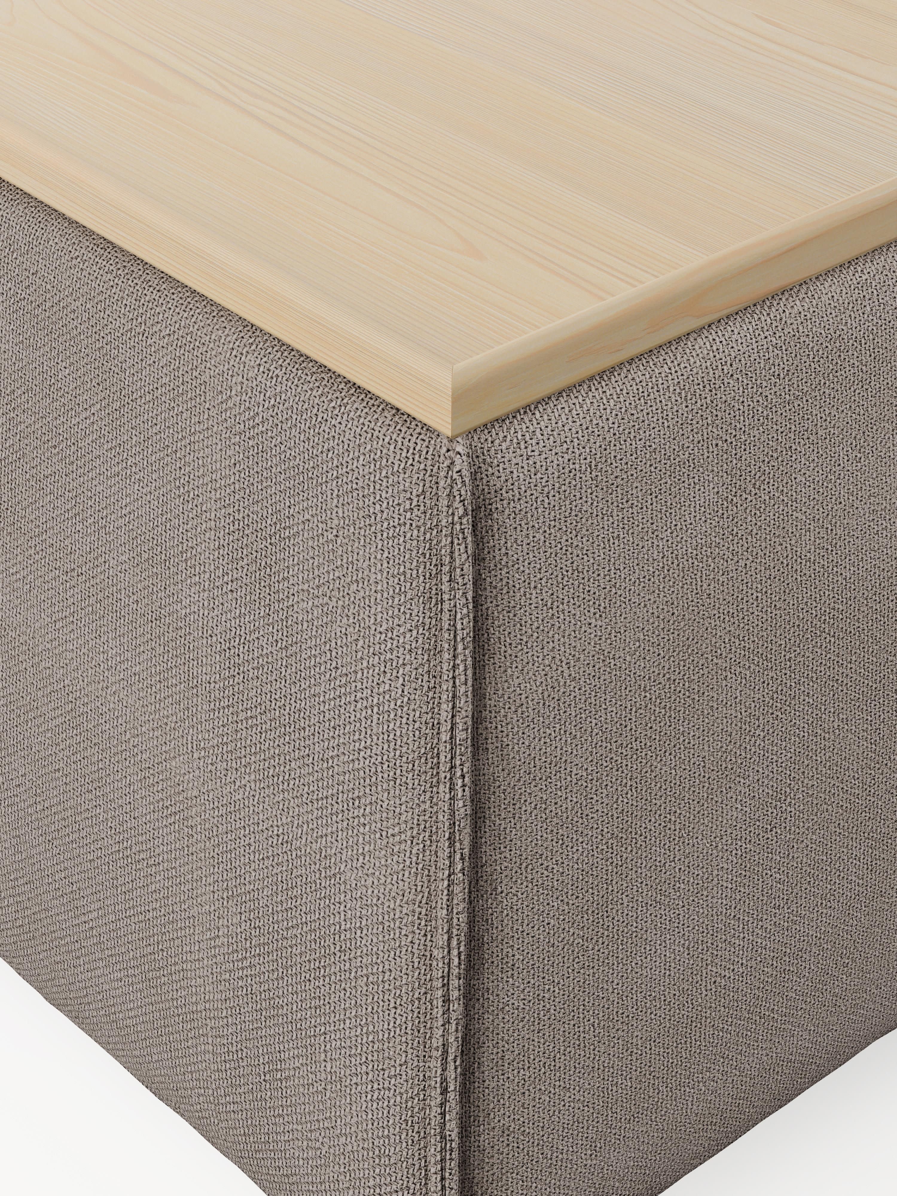 Sofa-Hocker Lennon mit Stauraum