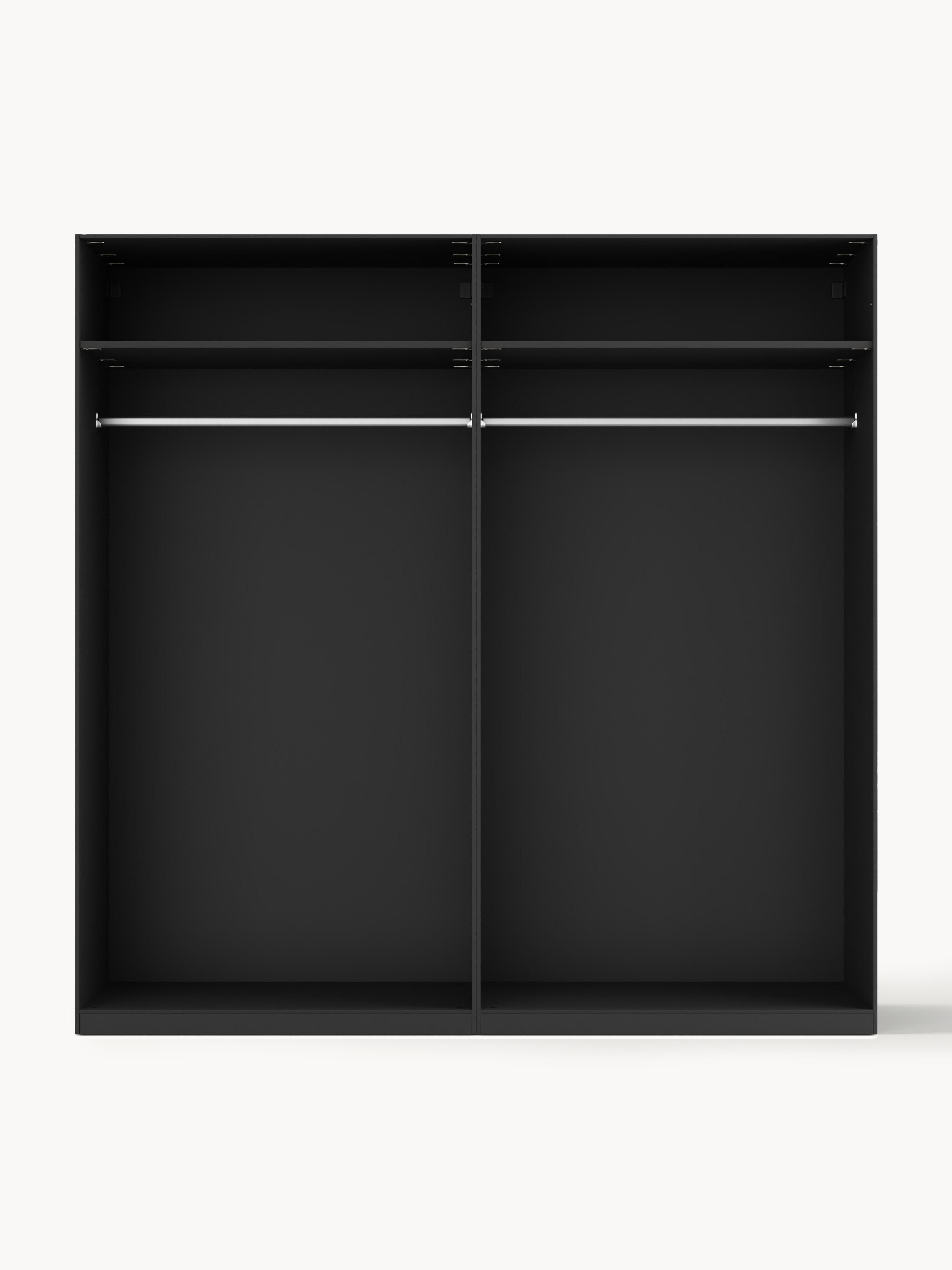 Modularer Drehtürenschrank Jeanne, 200 cm Breite, in verschiedenen Größen