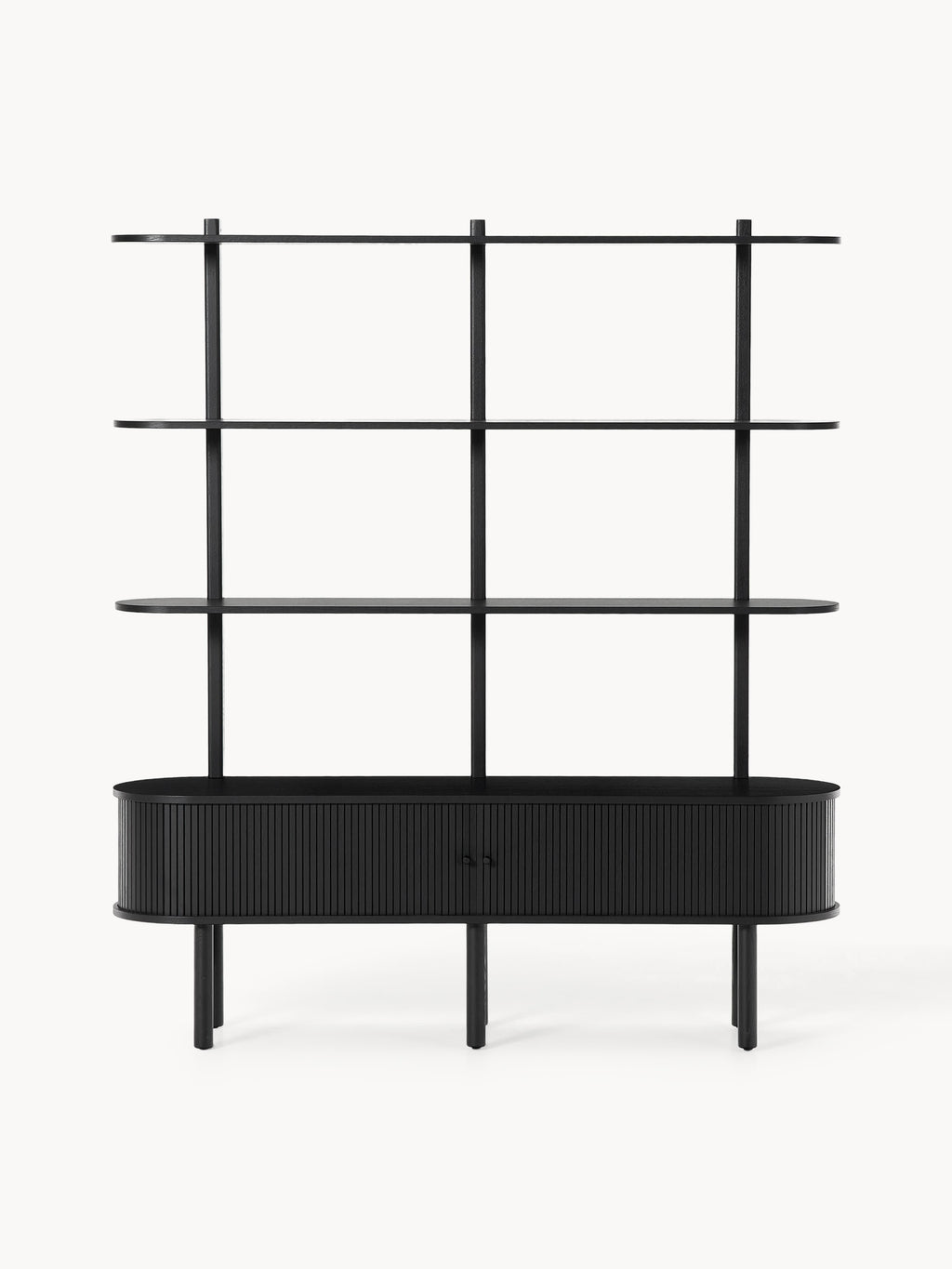 Regal Calary mit geriffelter Front