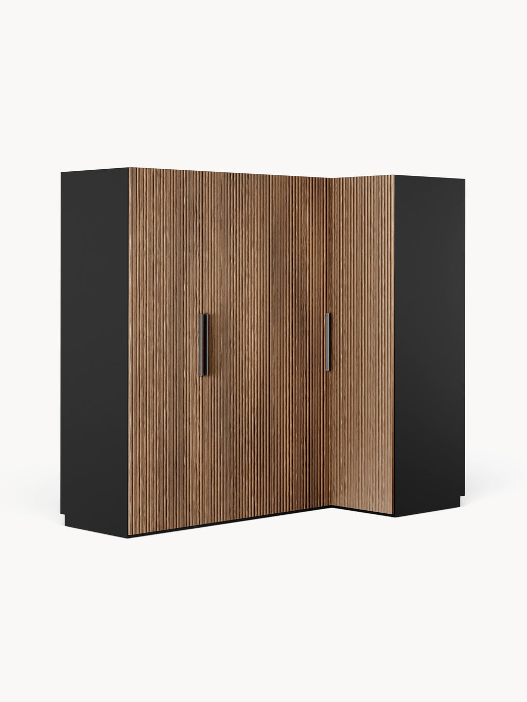 Galeriebild 1 - Modularer Eck-Kleiderschrank Simone