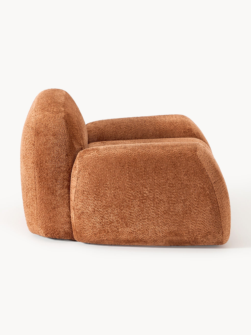 Loungesessel Wolke aus Teddy-Bouclé
