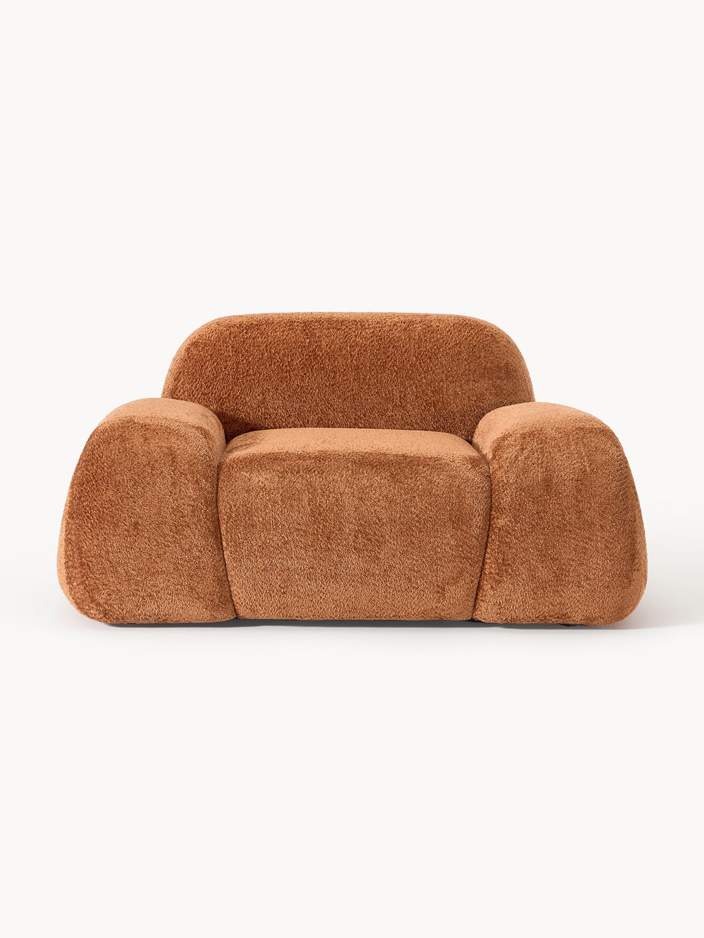 Loungesessel Wolke aus Teddy-Bouclé