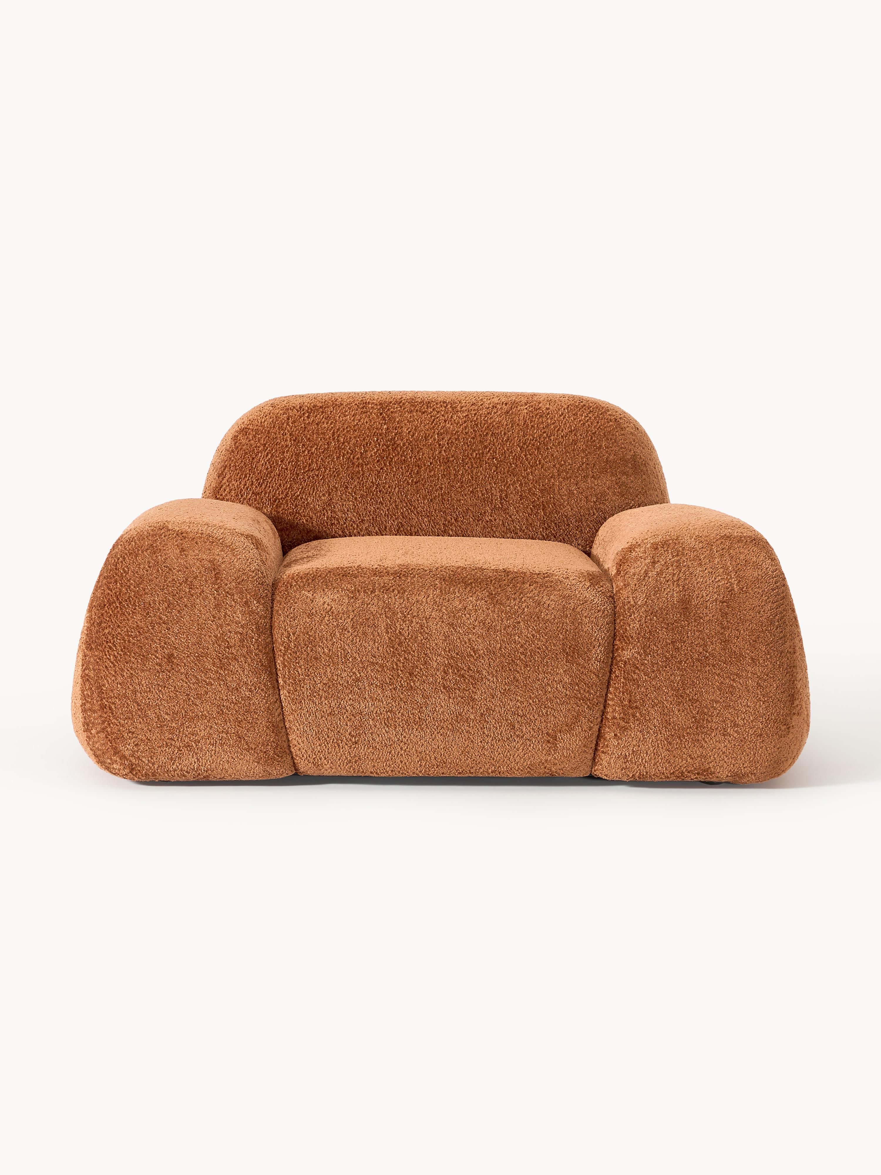 Loungesessel Wolke aus Teddy-Bouclé