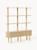Galeriebild 1 - Regal Calary mit geriffelter Front