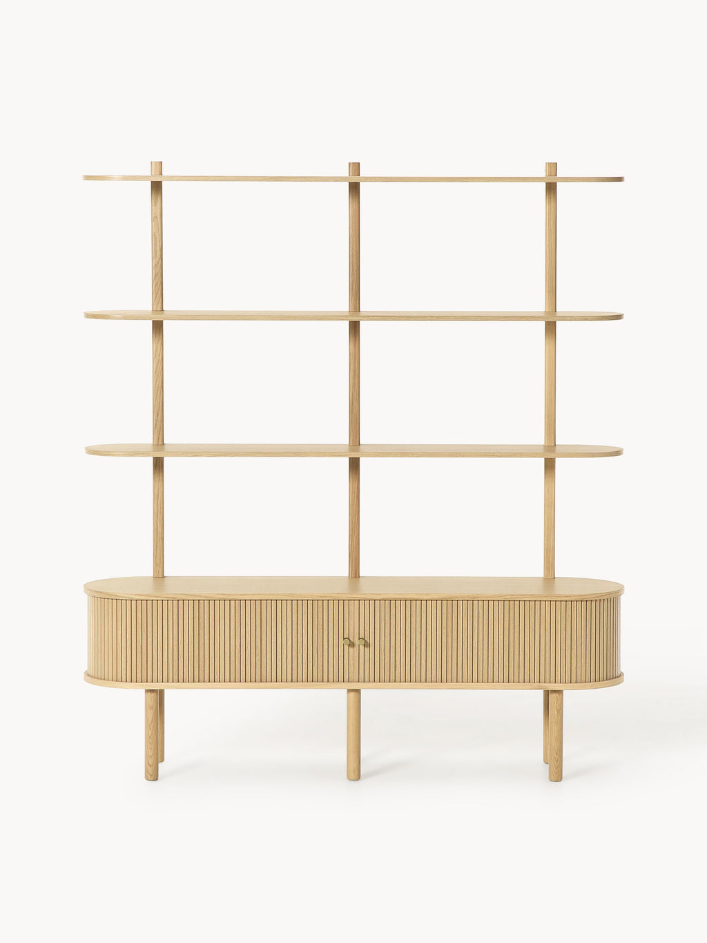 Regal Calary mit geriffelter Front