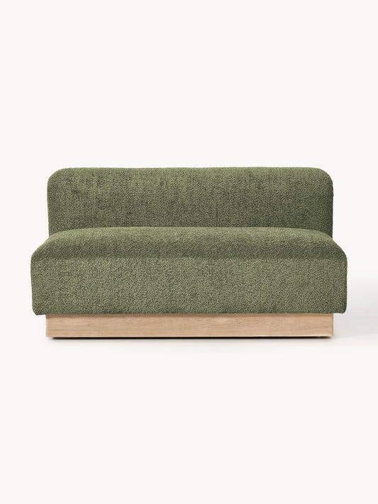 Galeriebild 1 - Sofa Natalie (2-Sitzer) aus Teddy-Bouclé