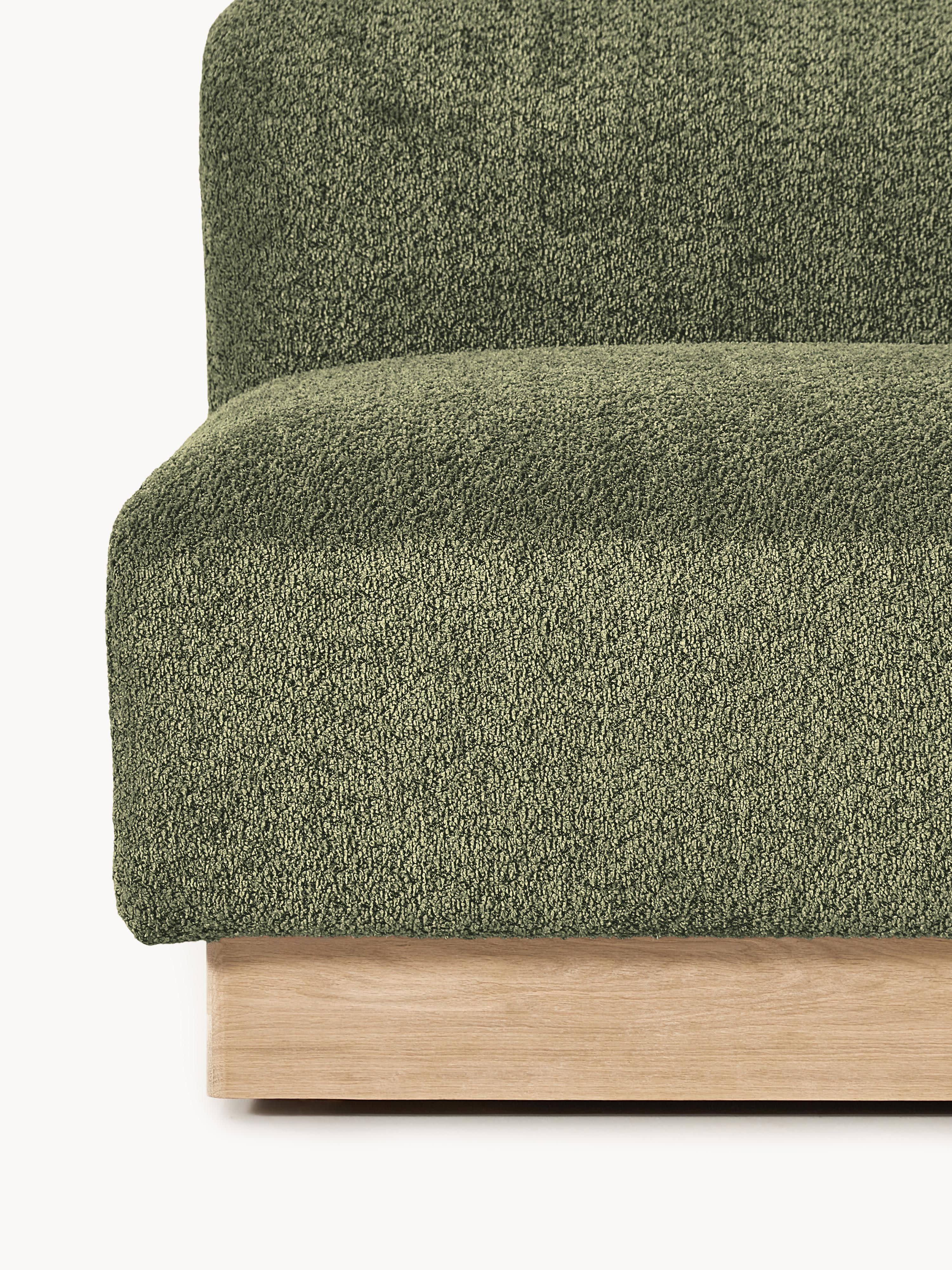 Sofa Natalie (2-Sitzer) aus Teddy-Bouclé