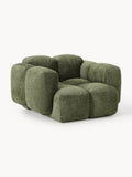 Galeriebild 1 - Loungesessel Tayla aus Teddy-Bouclé