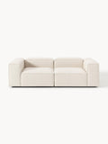 Galeriebild 1 - Modulares Sofa Lennon (3-Sitzer) aus Leinen-Mix