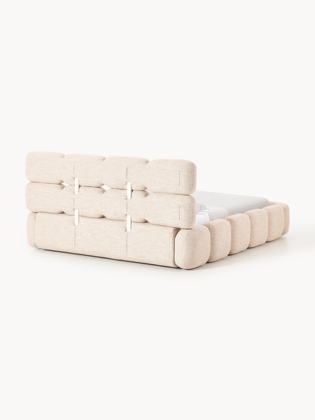 Polsterbett Tayla aus Bouclé