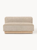 Galeriebild 1 - Sofa Natalie (2-Sitzer) aus Teddy-Bouclé