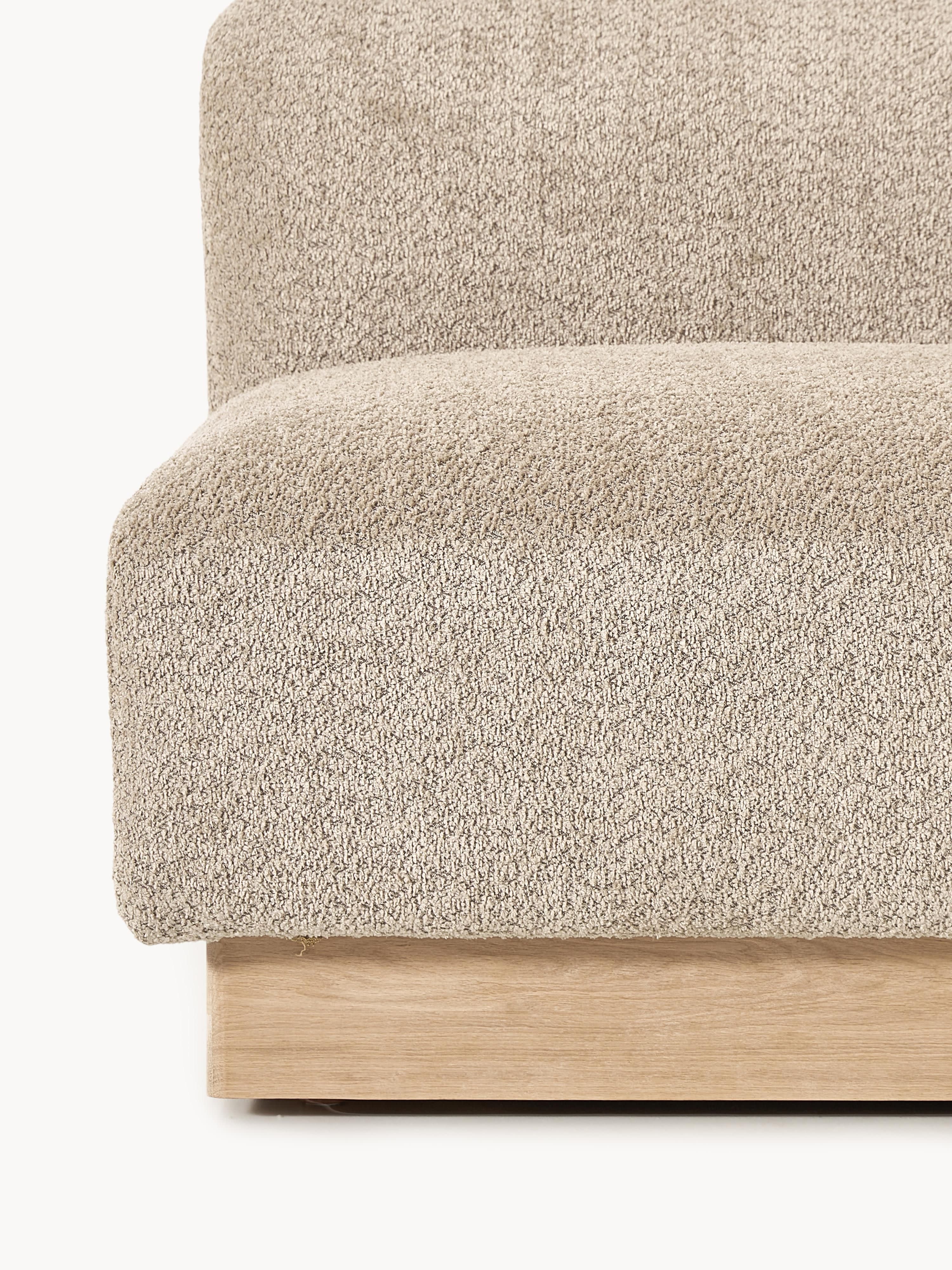 Sofa Natalie (2-Sitzer) aus Teddy-Bouclé