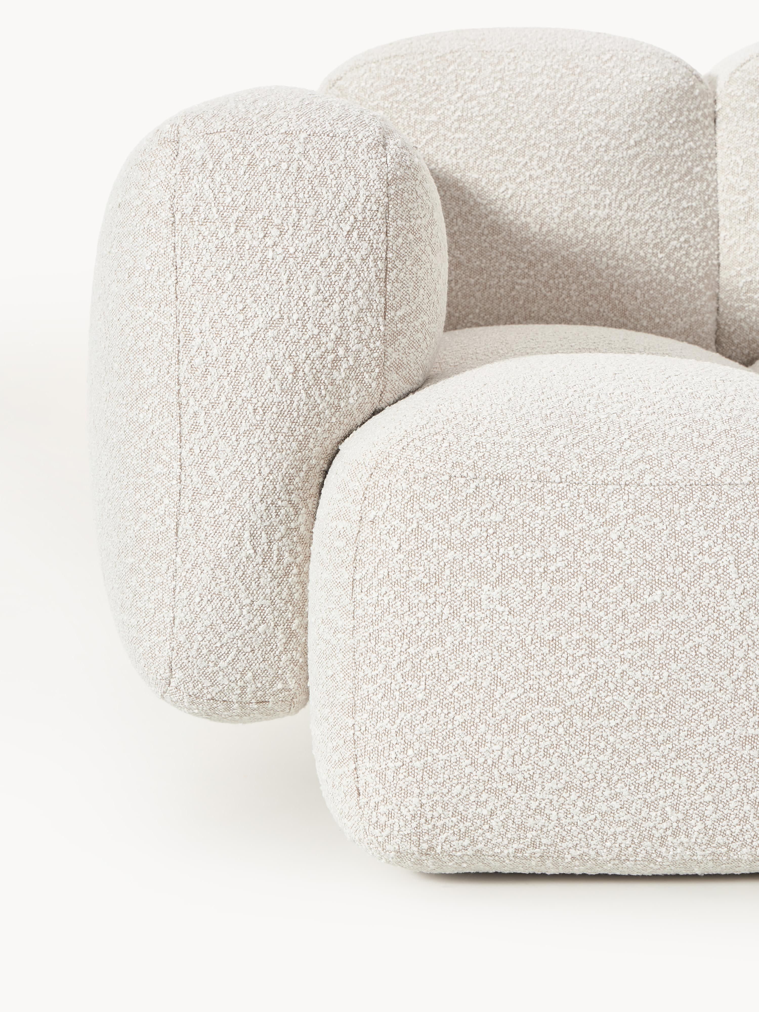Modulares Sofa Tayla (4-Sitzer) aus Bouclé