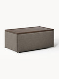 Galeriebild 1 - Sofa-Hocker Lennon aus Bouclé mit Stauraum