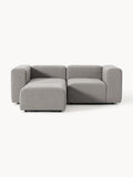 Galeriebild 1 - Modulares Bouclé-Sofa Lena (3-Sitzer) mit Hocker (links/rechts)