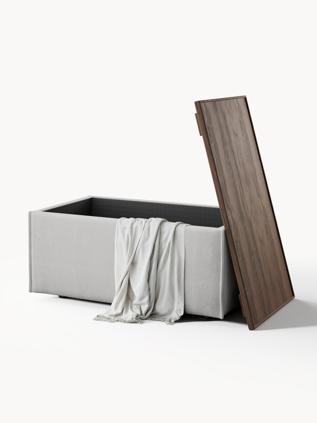 Sofa-Hocker Lennon mit Stauraum